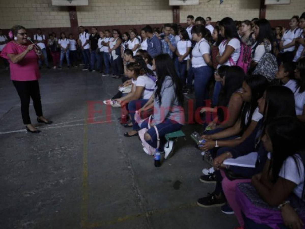 Promueven entre jóvenes el Bachillerato Acelerado en la capital de Honduras