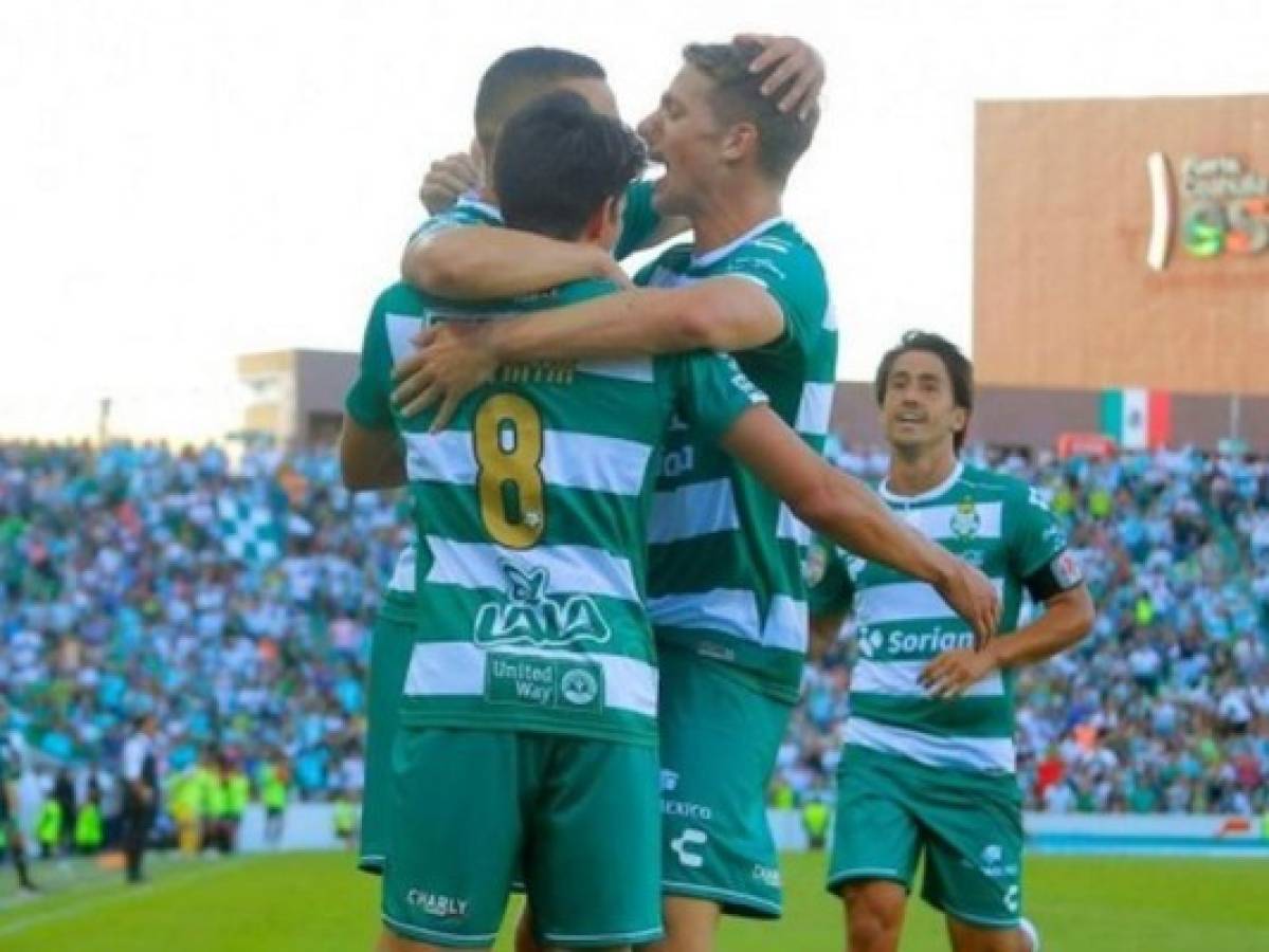 Santos Laguna derrotó 2-0 al Puebla en la liga mexicana