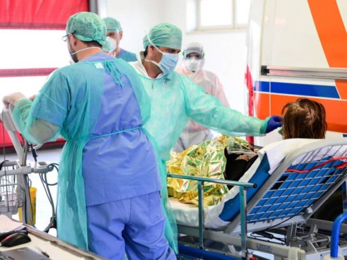 Impactantes imágenes en hospital que lucha contra el Covid-19 en Italia