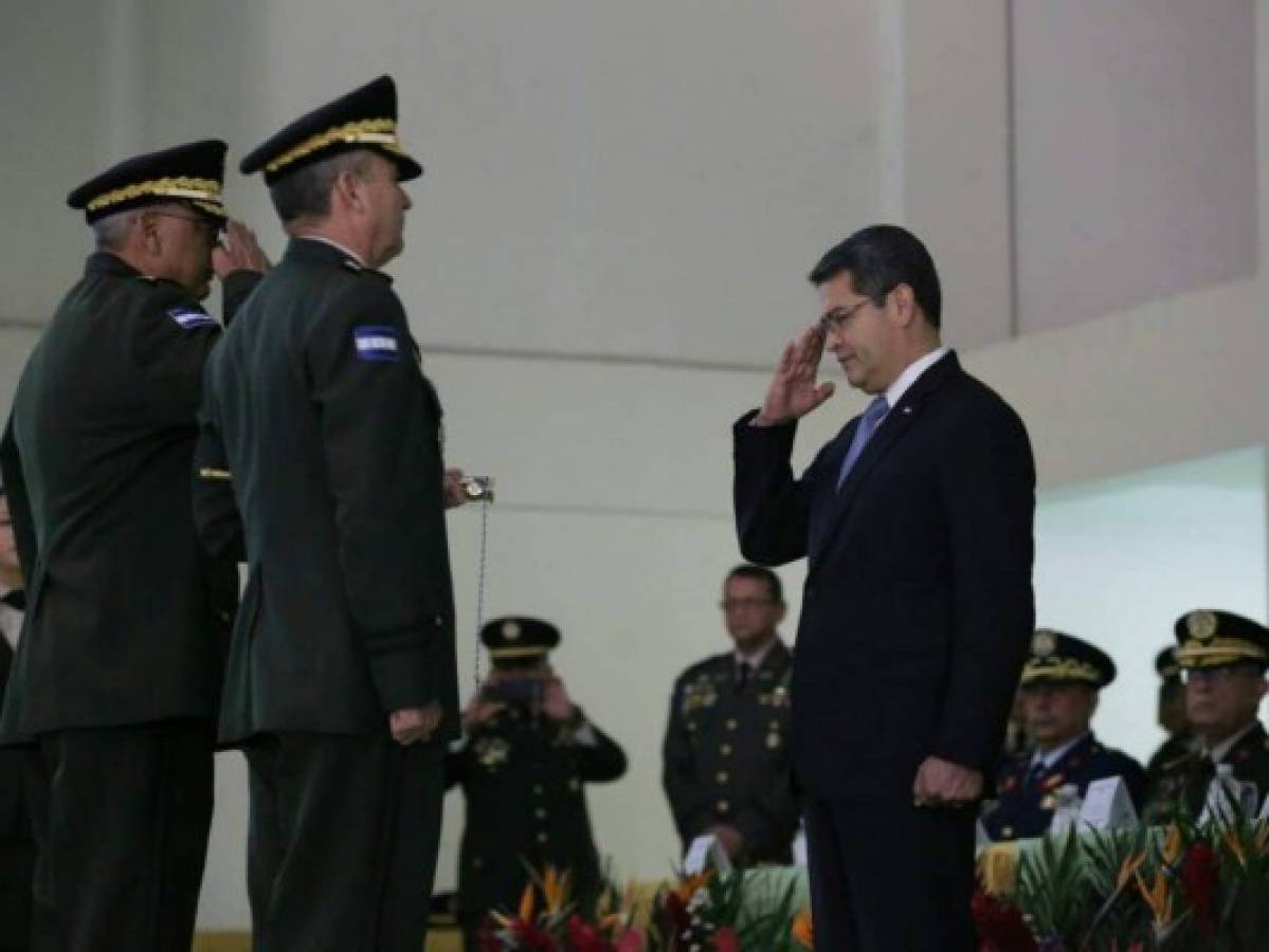 Ponce Fonseca asume las riendas de las Fuerzas Armadas de Honduras hasta 2019
