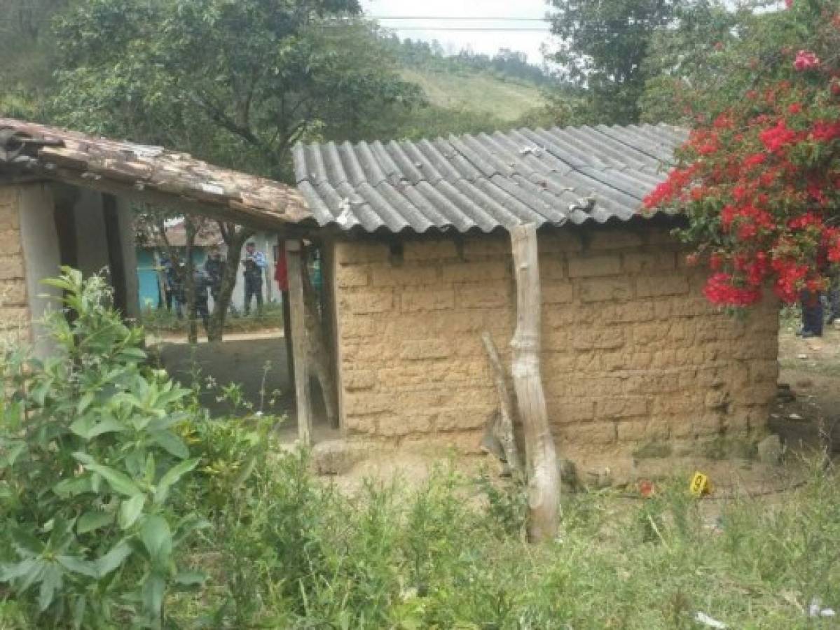 Cuatro muertos deja sangrienta masacre en La Libertad, Comayagua  