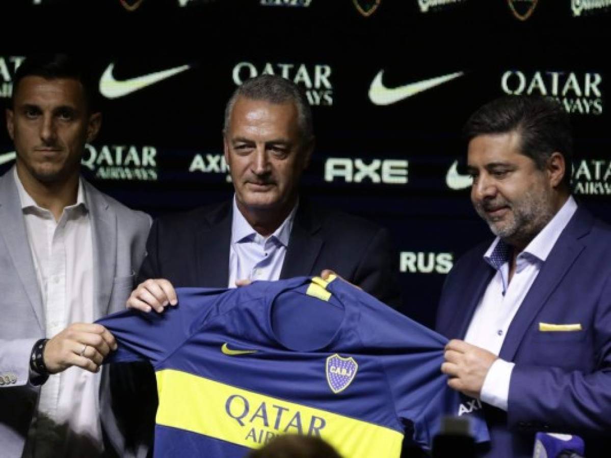 Boca Juniors presenta a Gustavo Alfaro como nuevo director técnico