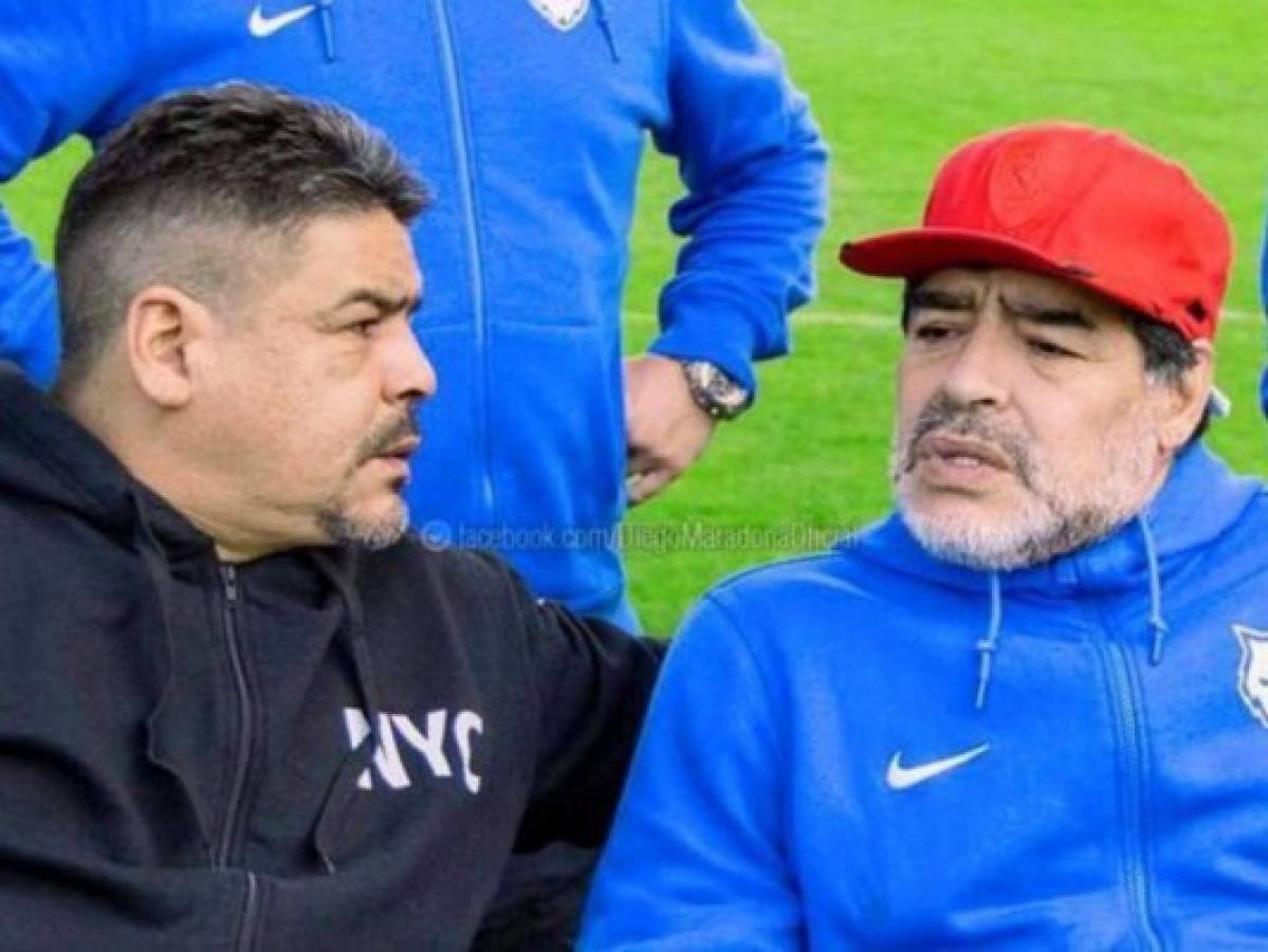 'Hoy para mi se murió el fútbol', dijo Hugo, hermano de Diego Maradona 
