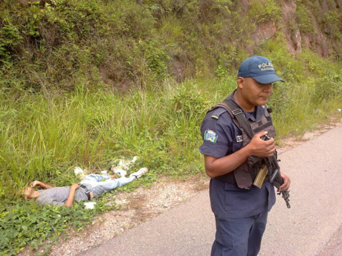 Acribillan a un joven en el desvío a Tatumbla