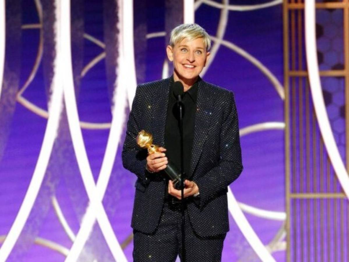 Globo especial: DeGeneres agradece el 'poder de la TV' 