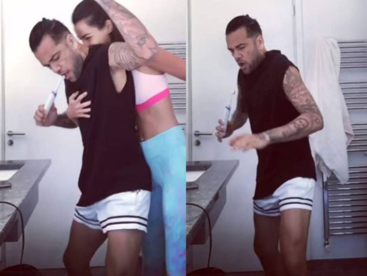 Dani Alves baila al ritmo de Wesley Safado y derrocha optimismo en Instagram