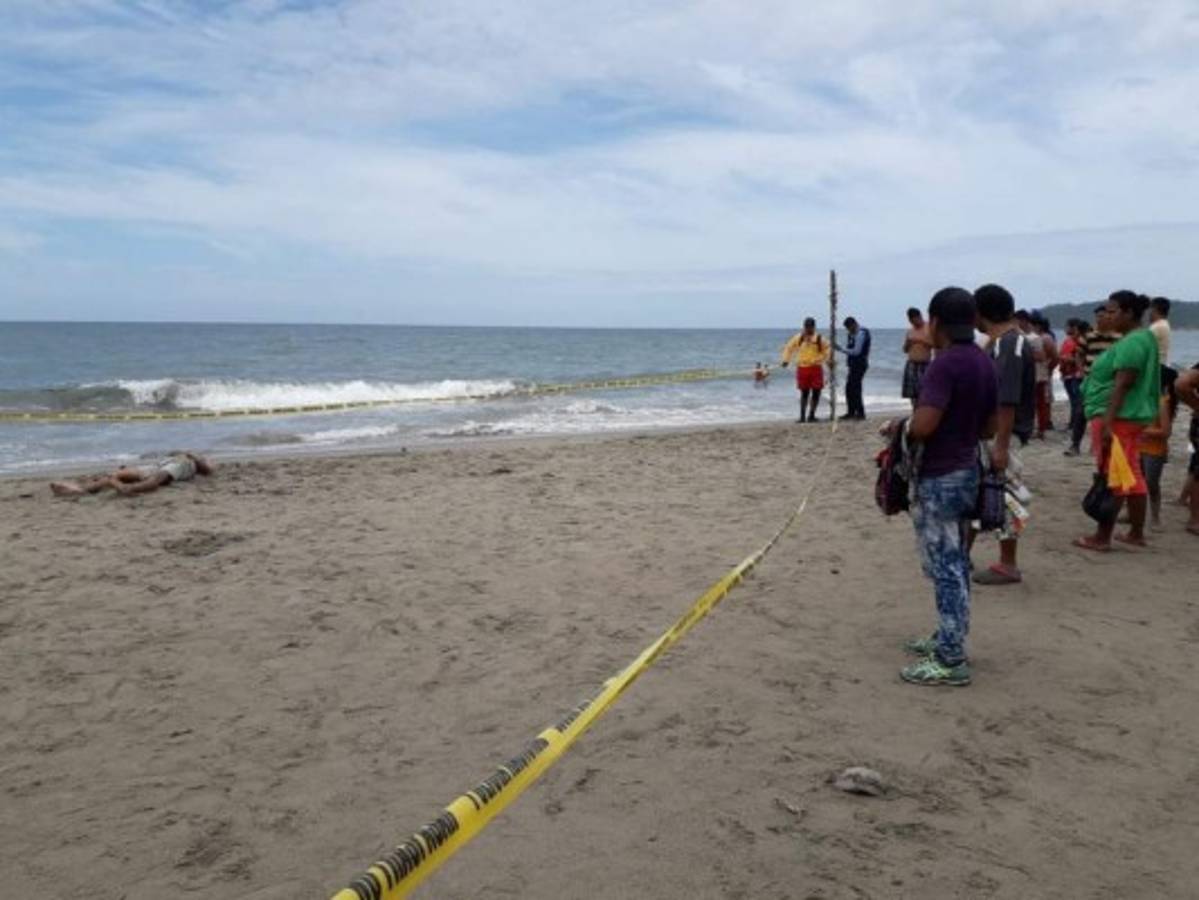 Joven se ahoga al entrar al mar en estado de ebriedad en playa de Tela