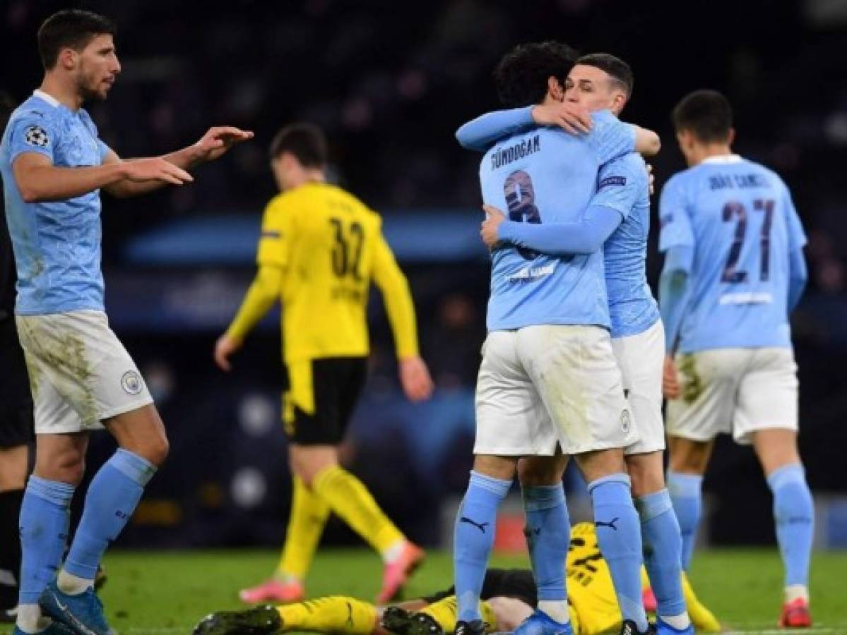 Manchester City vence 2-1 al Dortmund en el Etihad  