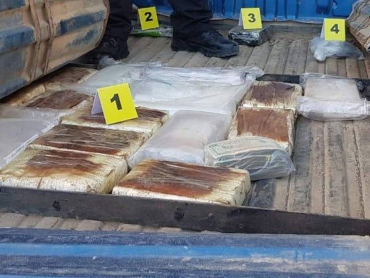 Detención judicial a nicaragüense y tres hondureños por tráfico de drogas