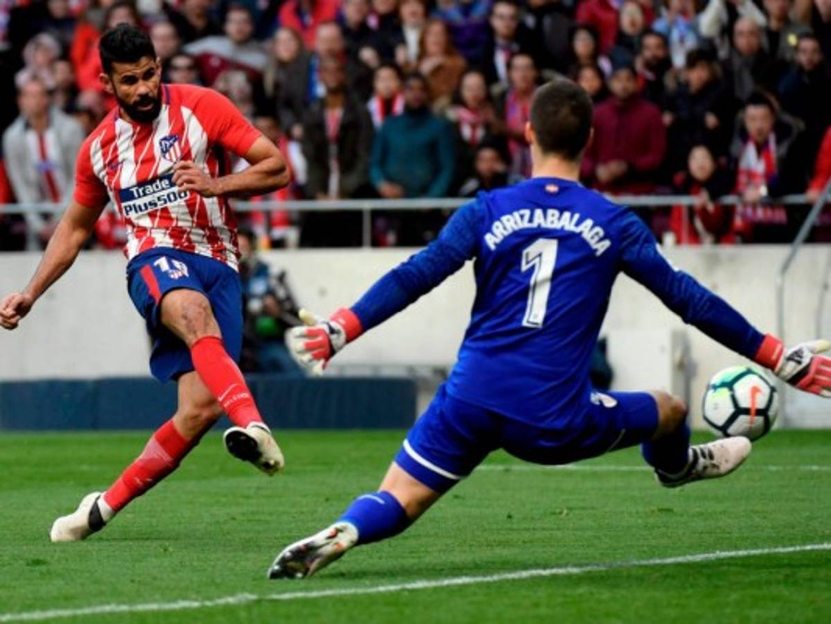 Atlético gana al Athletic y se pone a siete puntos del Barcelona