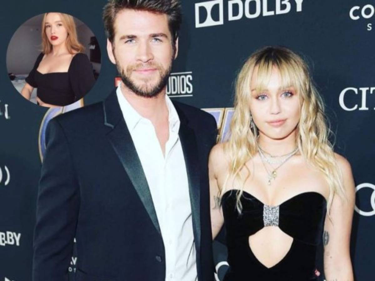 Captan a Liam Hemsworth, el ex de Miley Cyrus, de la mano con una actriz