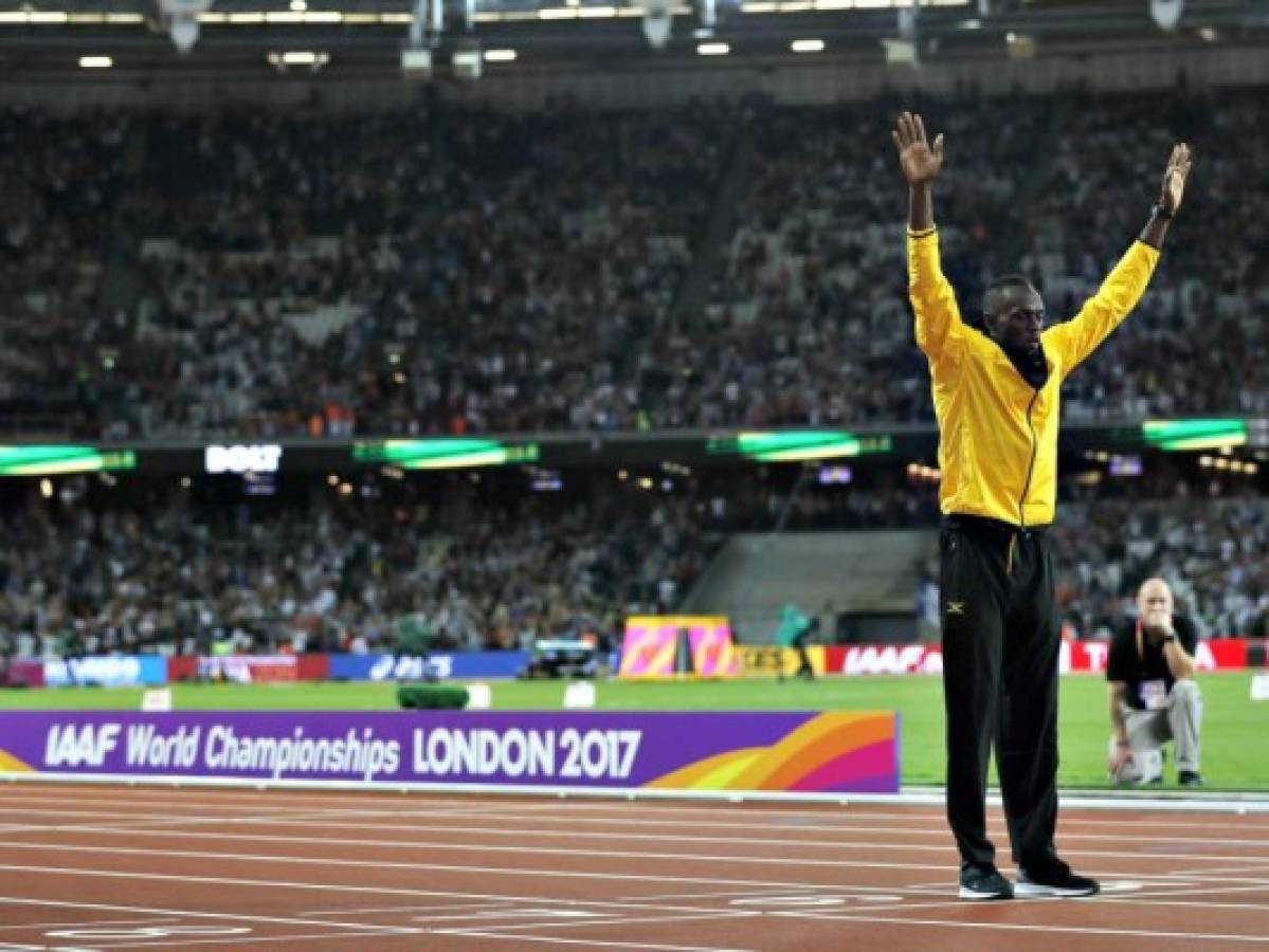Una vuelta de honor de Bolt cierra el Mundial