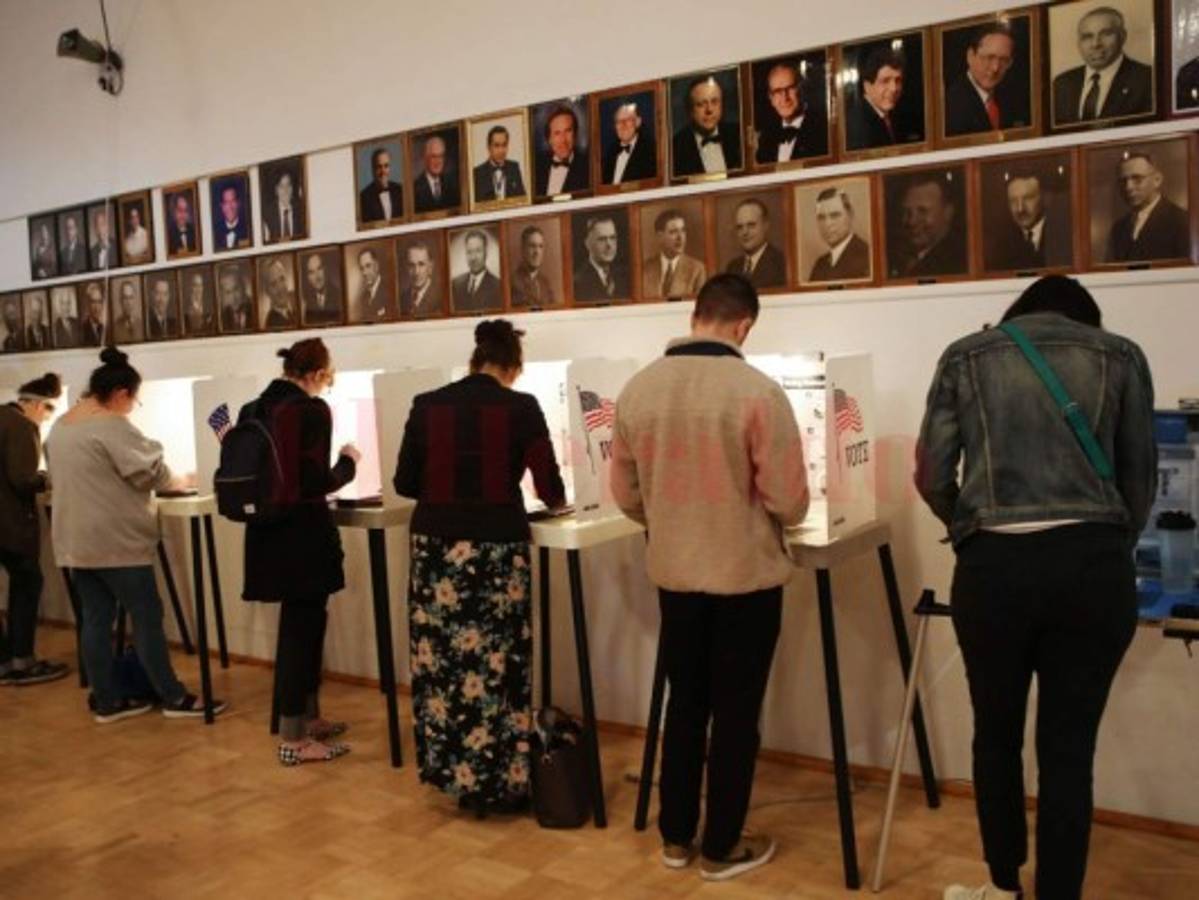 Los estadounidenses eligen nuevos representantes de la Cámara. Foto AFP