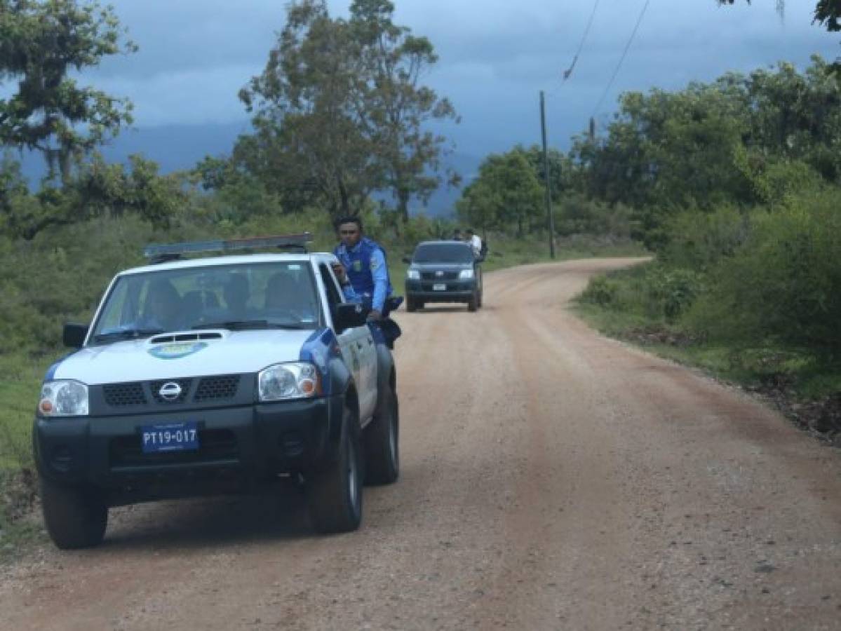 Rutas de alivio hacia el sur de Honduras son vigiladas por agentes viales