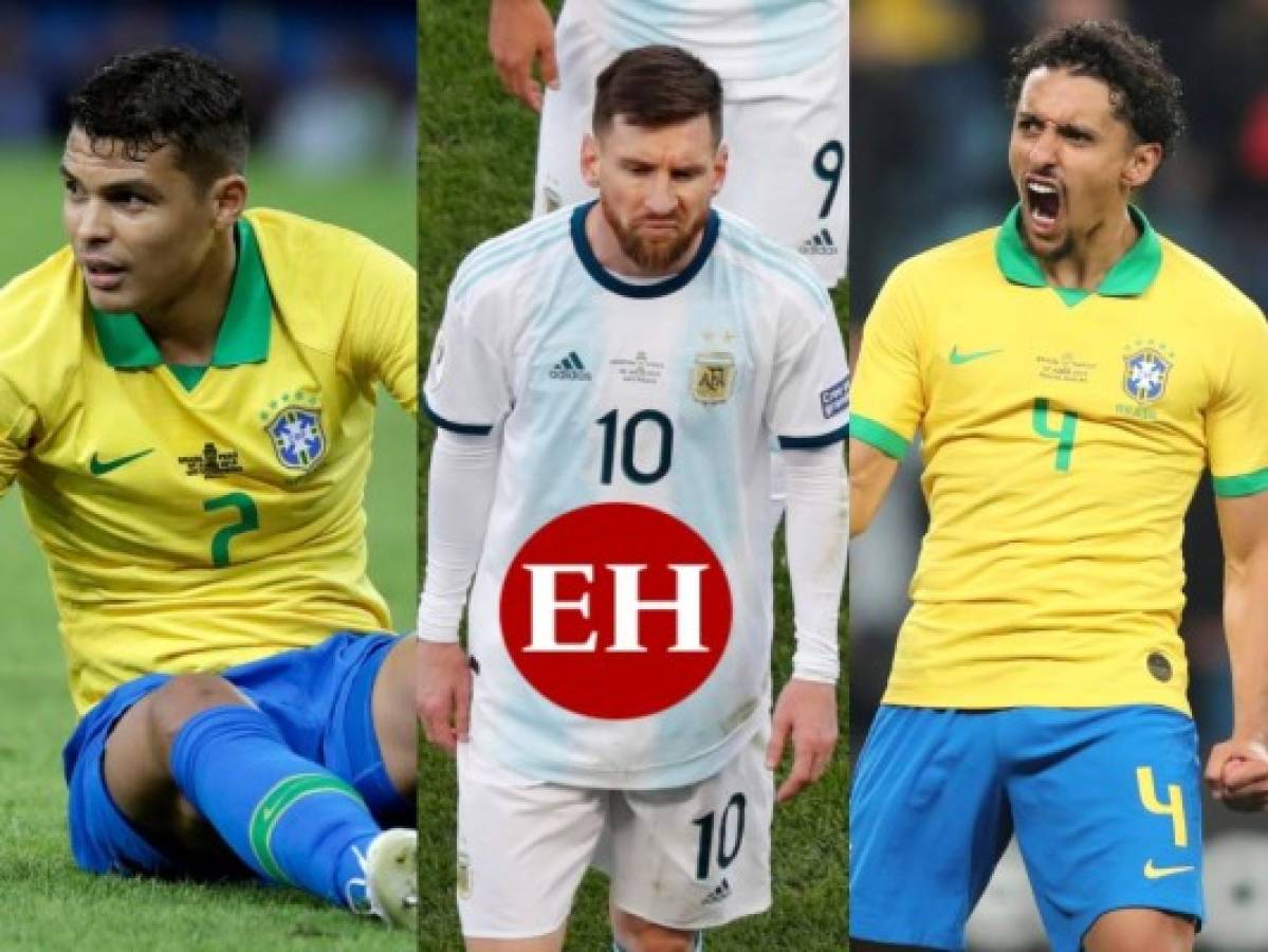 ﻿Thiago Silva y Marquinhos a Messi: Cuando se favorece al Barcelona no habla de corrupción