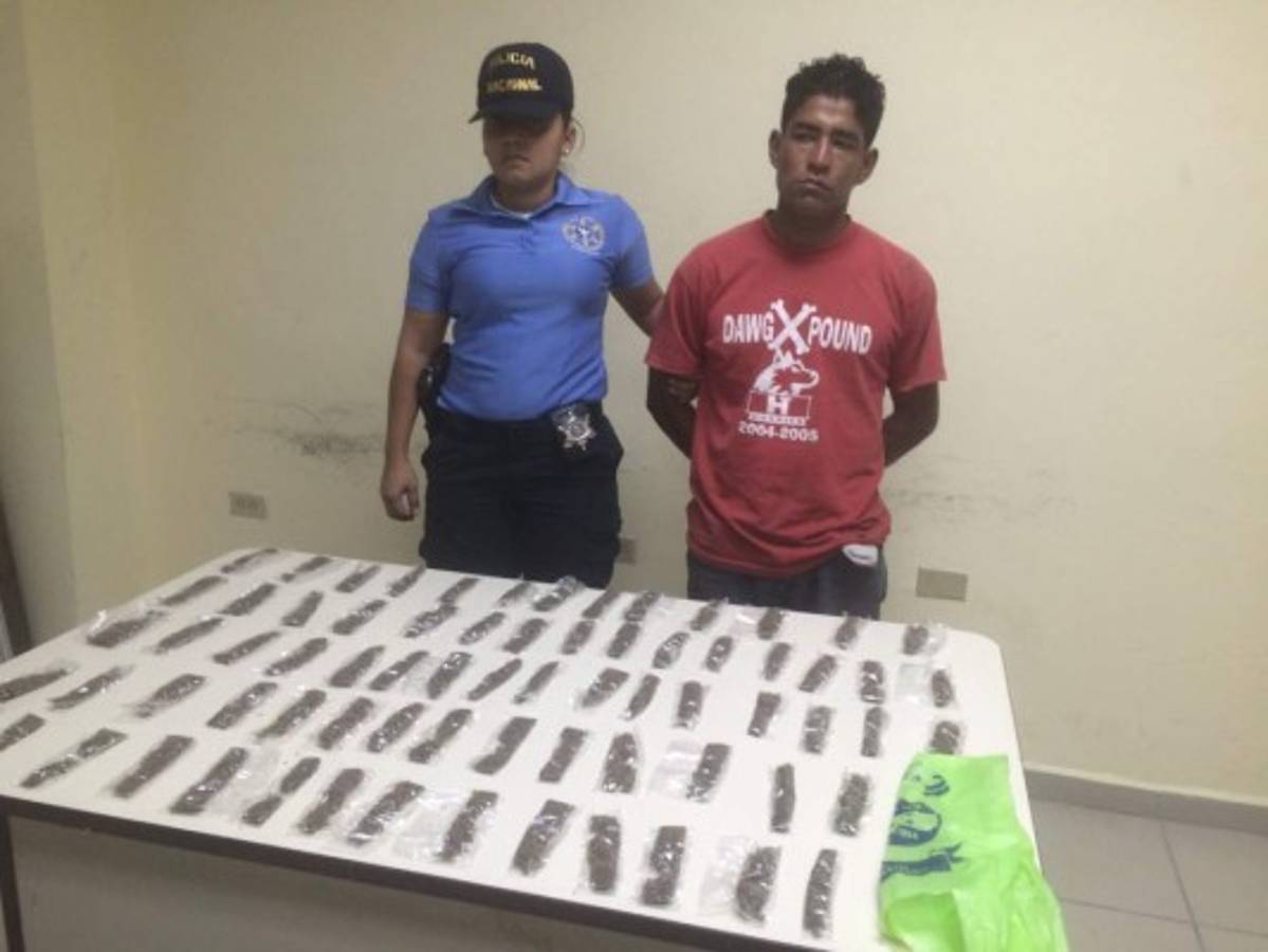 Capturan distribuidor de droga en Villanueva    