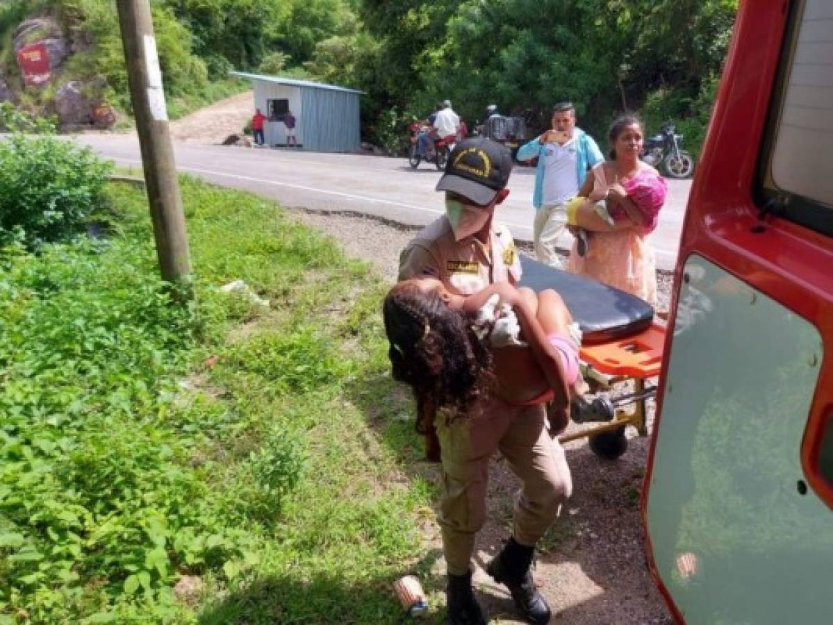 Pareja que venía de casarse, entre muertos del accidente vial en Choluteca  