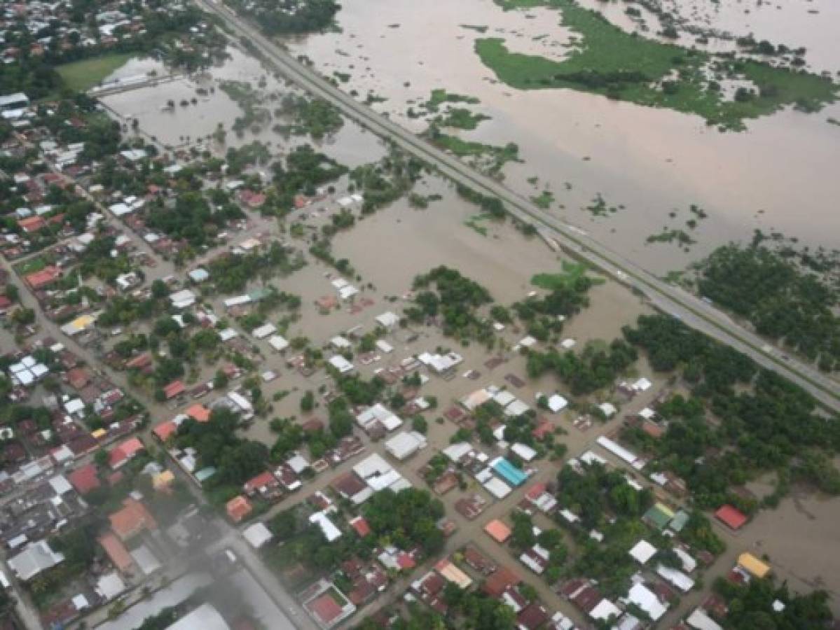 Alerta amarilla en Valle de Sula y alto riesgo de inundaciones