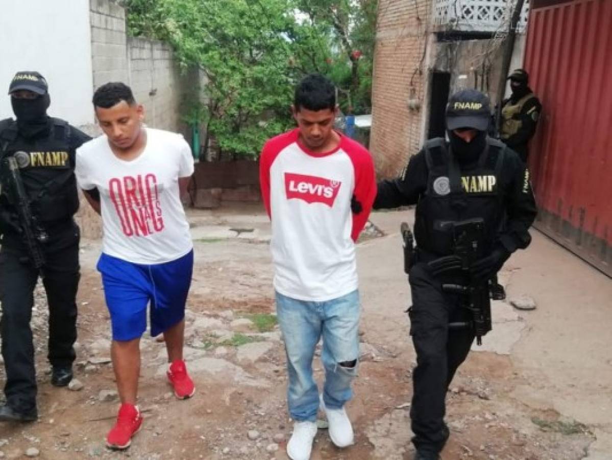 Integrantes de la MS-13 que 'vendían rifa' fueron capturados en la capital