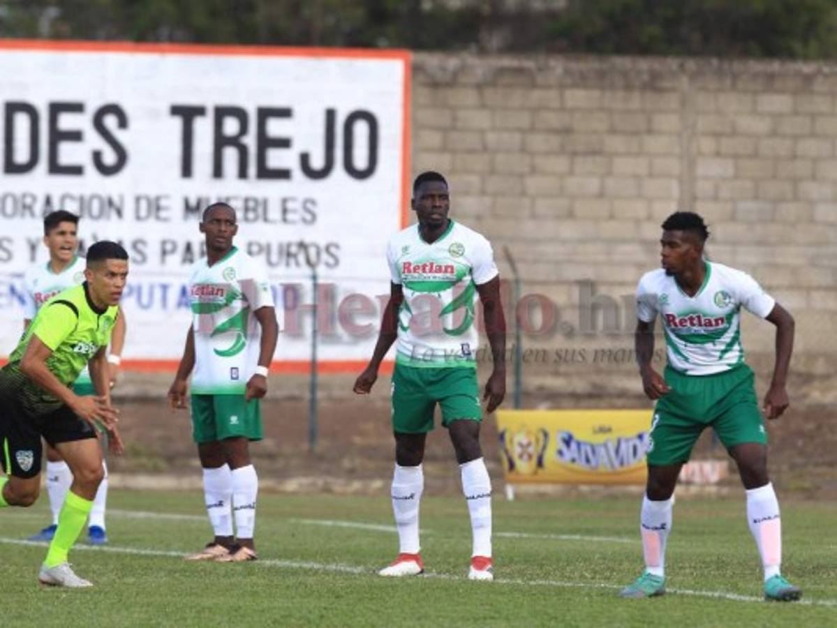 Juticalpa llegó dispuesto a sumar como visita ante Real de Minas en el Marcelo Tinoco. (Fotos: Ronal Aceituno / EL HERALDO)