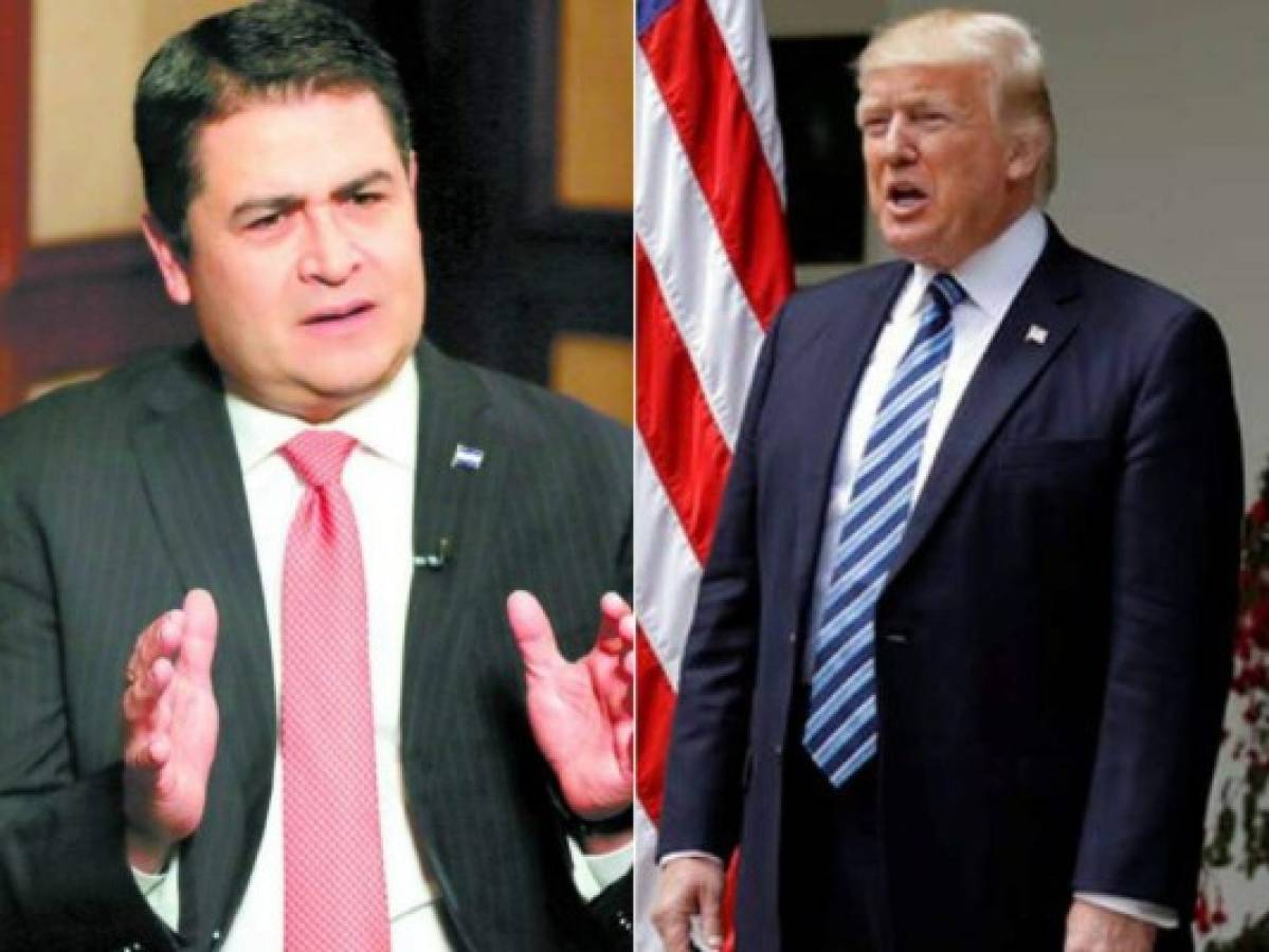 Presidente de Honduras se solidariza con Donald Trump y familiares de víctimas de la masacre en Texas