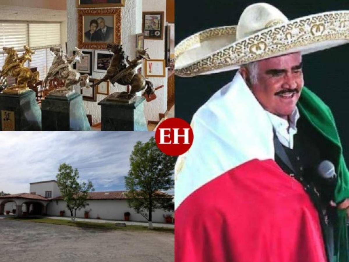 Así es el lujoso rancho 'Los tres potrillos' de Vicente Fernández en Jalisco