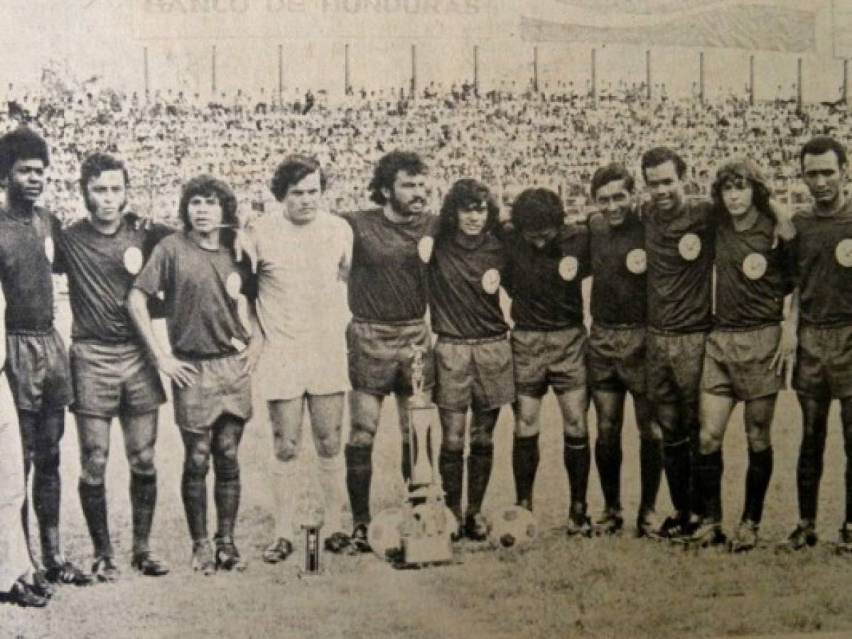 El equipo del Mimado que ganó la Copa del 73.