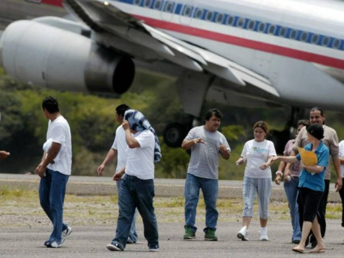 Honduras reporta los primeros 400 deportados del 2018 desde Estados Unidos