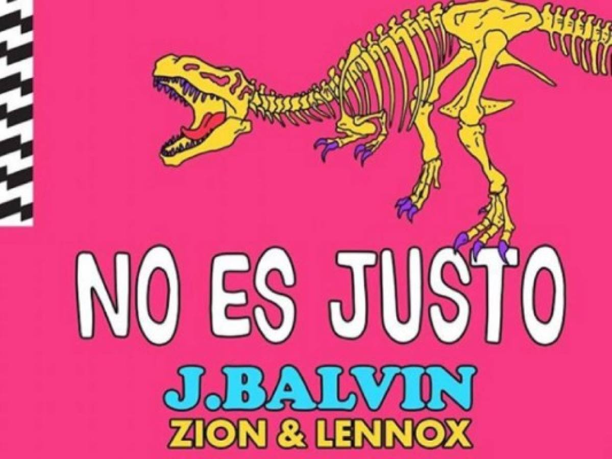 J Balvin lanza el tema 'No es justo' junto a Zion y Lennox