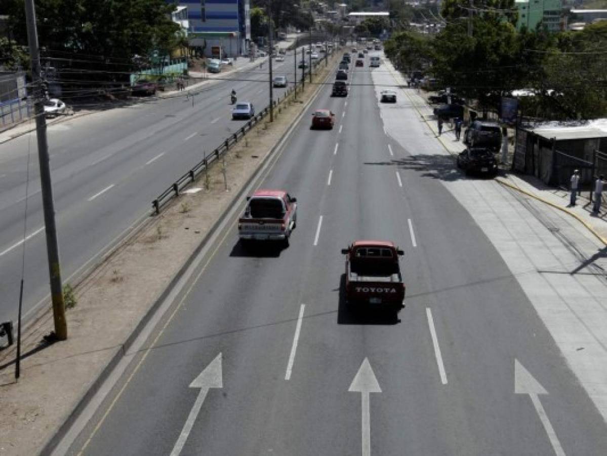 Mejora flujo vial en varias zonas de Tegucigalpa