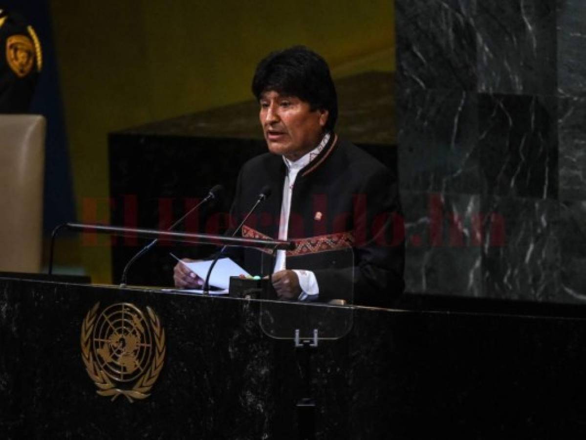 Evo Morales denuncia 'agresión descarada' de Estados Unidos a Venezuela