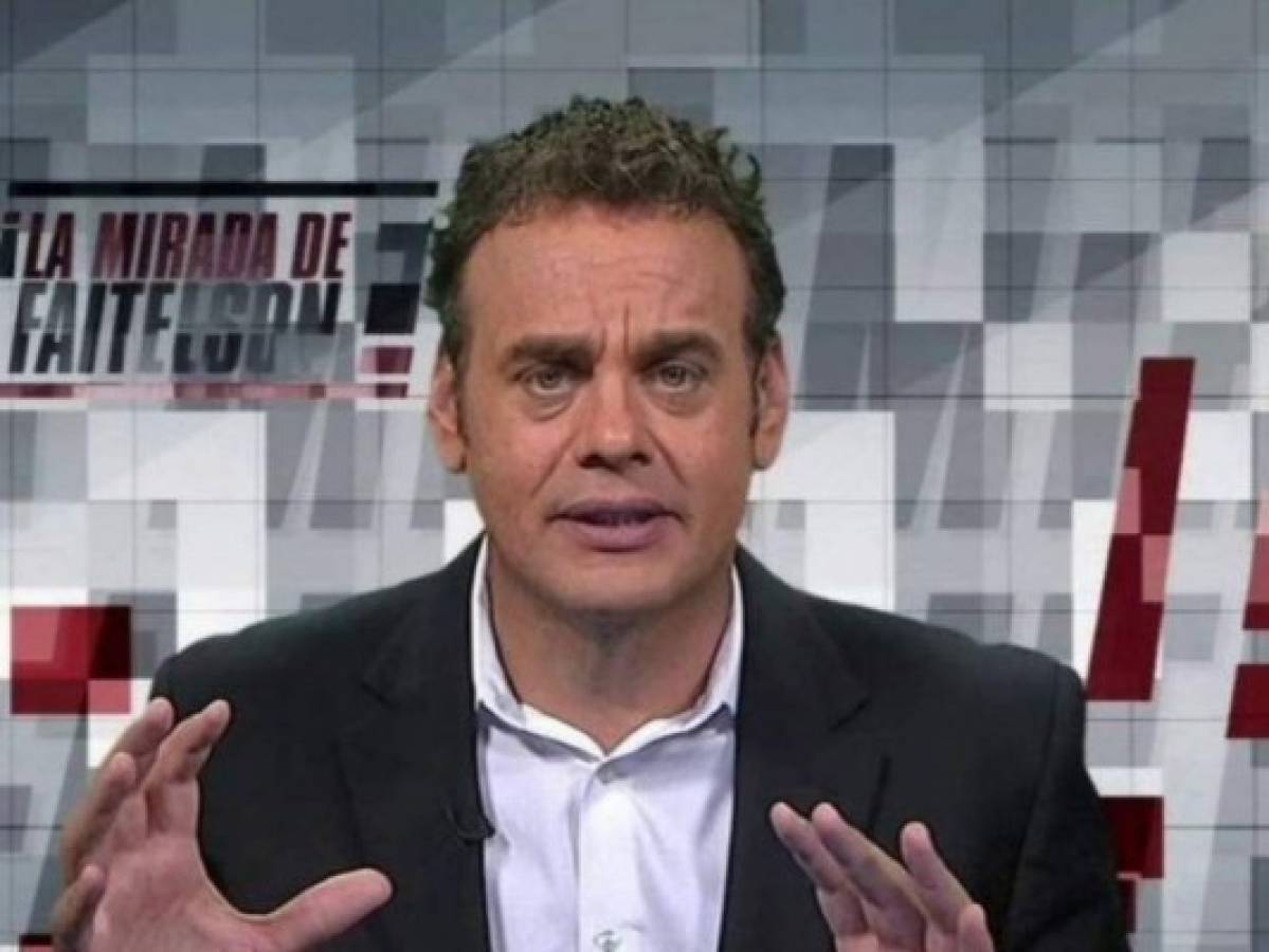 David Faitelson cataloga de pobre y mediocre el fútbol de la Selección de Honduras