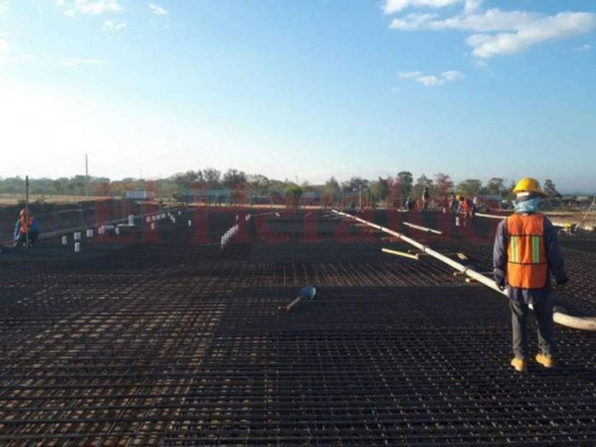 Obras en el Aeropuerto Internacional de Palmerola avanzan en un 20%