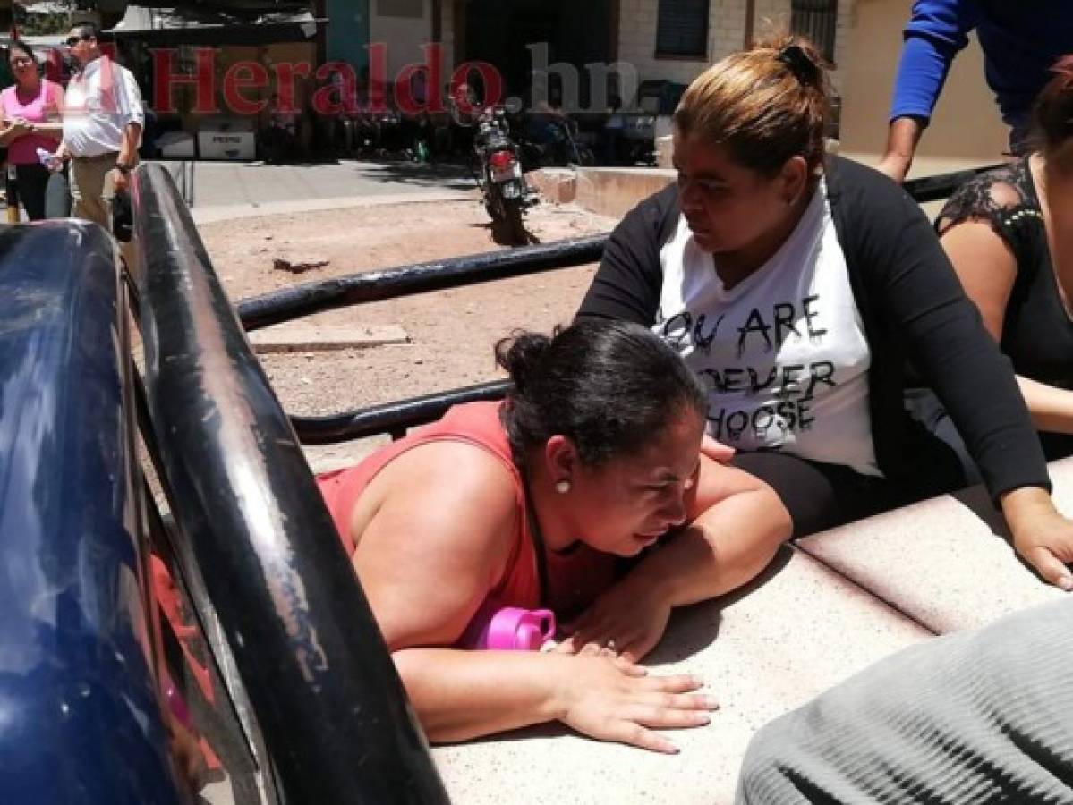 Dramático momento en que identifican a menor que murió en accidente