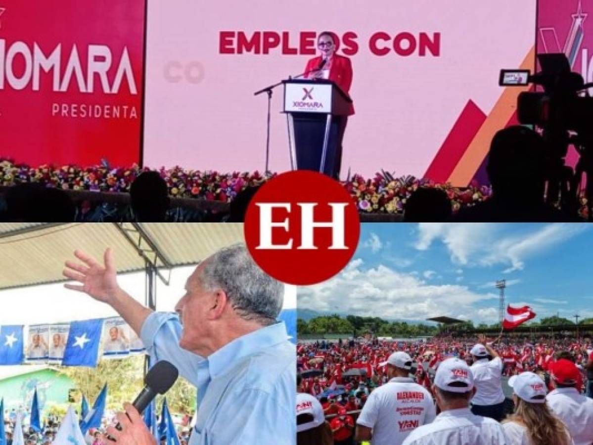 Candidatos presidenciales recorren Honduras y exponen sus promesas de campaña