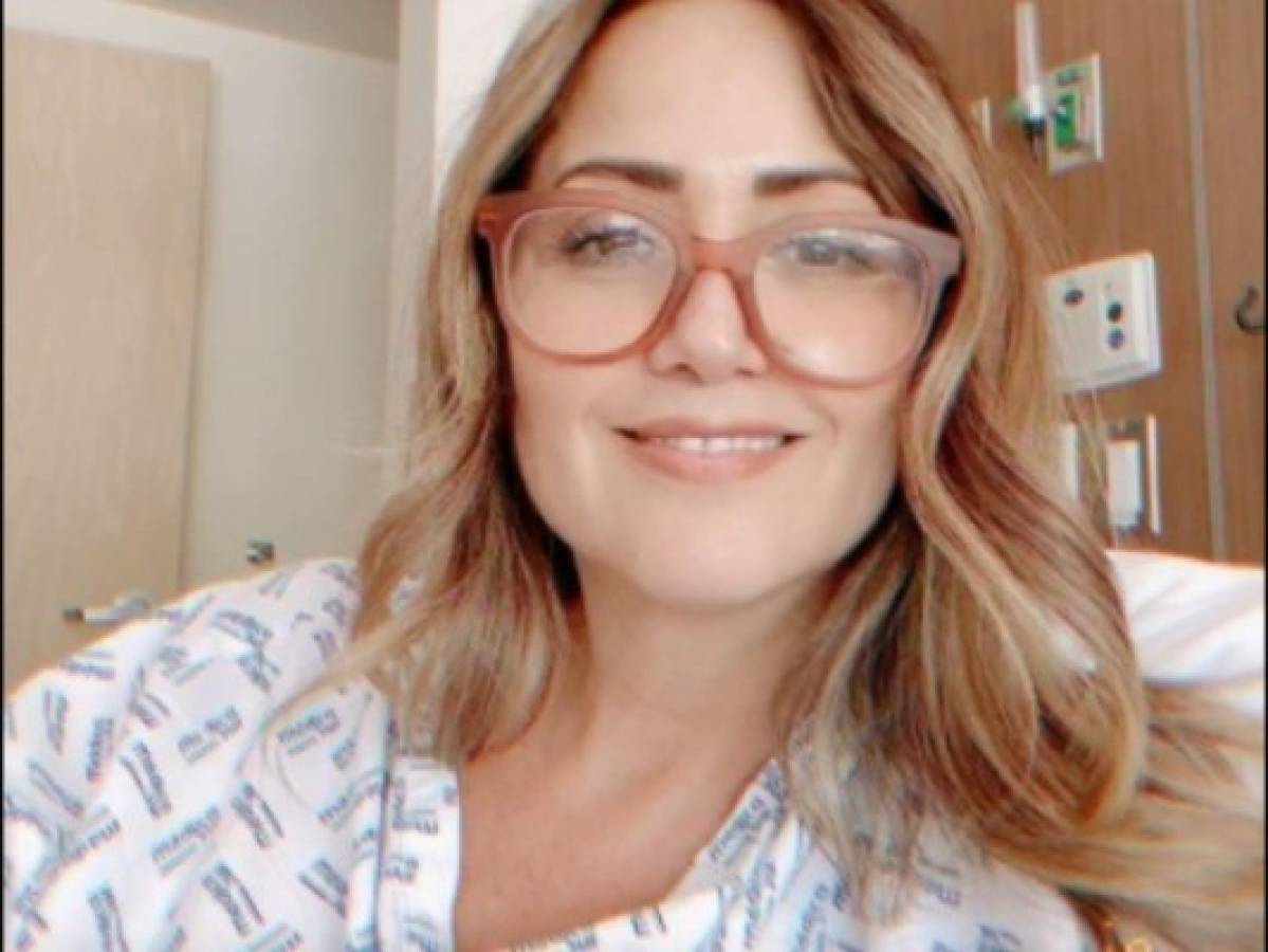 Andrea Legarreta hospitalizada por complicaciones con el covid-19
