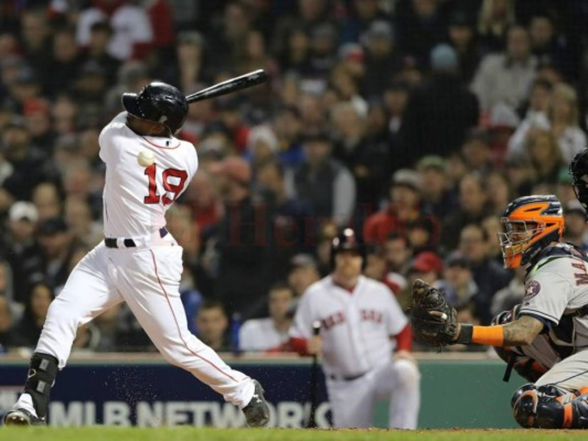 Boston iguala la serie 1-1 al vencer 5-7 a los Astros de Houston