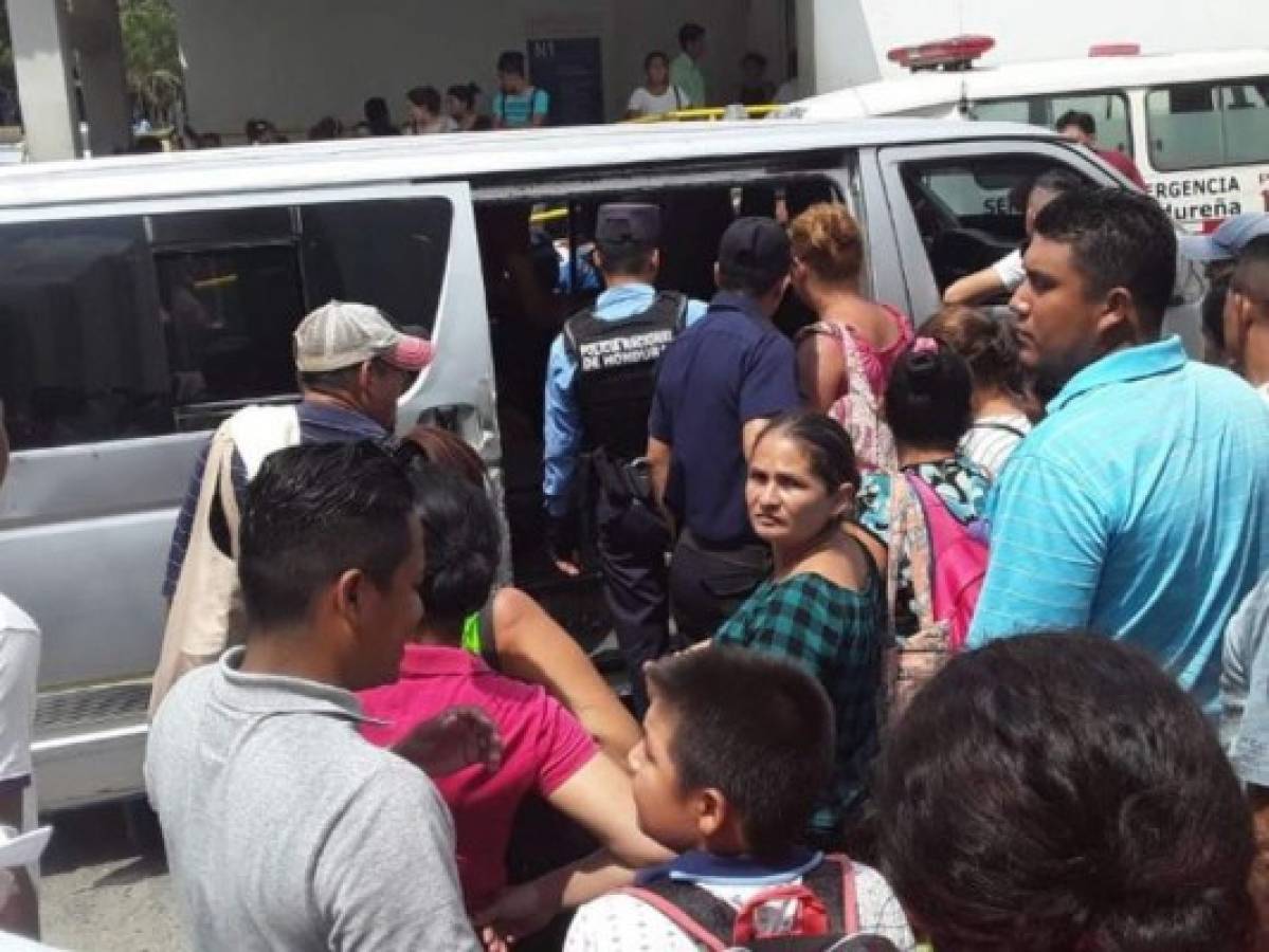 Muere joven que fue tiroteada en bus rapidito de San Pedro Sula