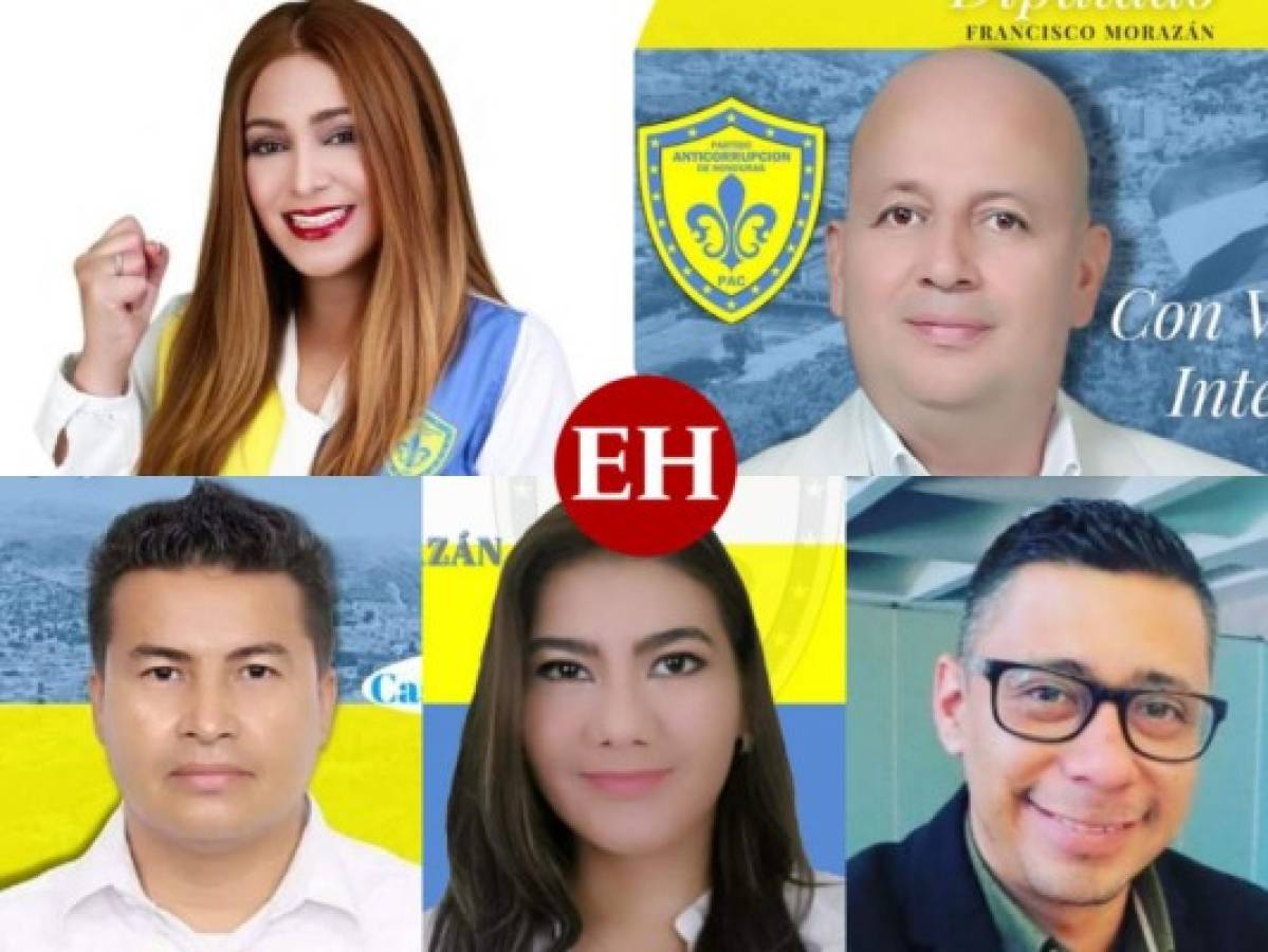 Partido Anticorrupción: Los rostros de los 23 candidatos a diputados por Francisco Morazán (FOTOS)