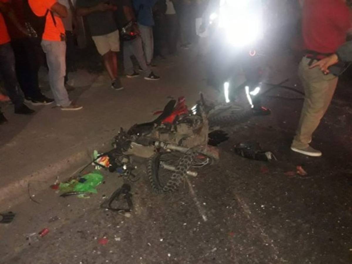 Aparatoso accidente deja varios heridos en Residencial Honduras