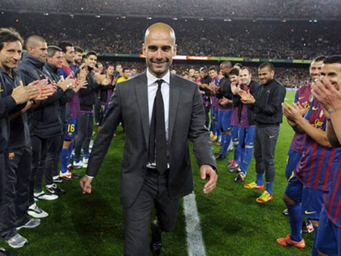 Guardiola descarta volver a entrenar al Barcelona