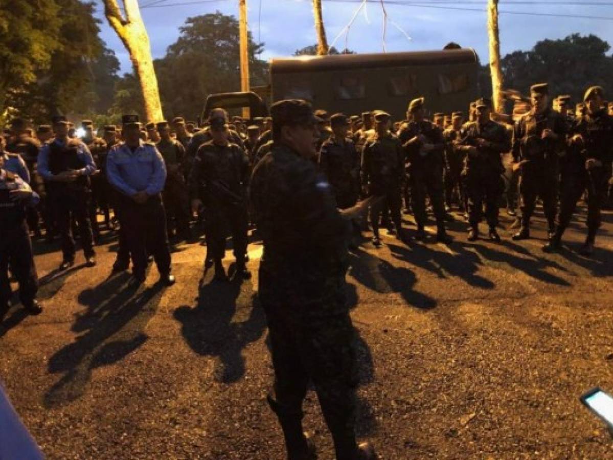 Ejecutan 'Operación Confianza' contra estructuras criminales en cuatro departamentos de Honduras
