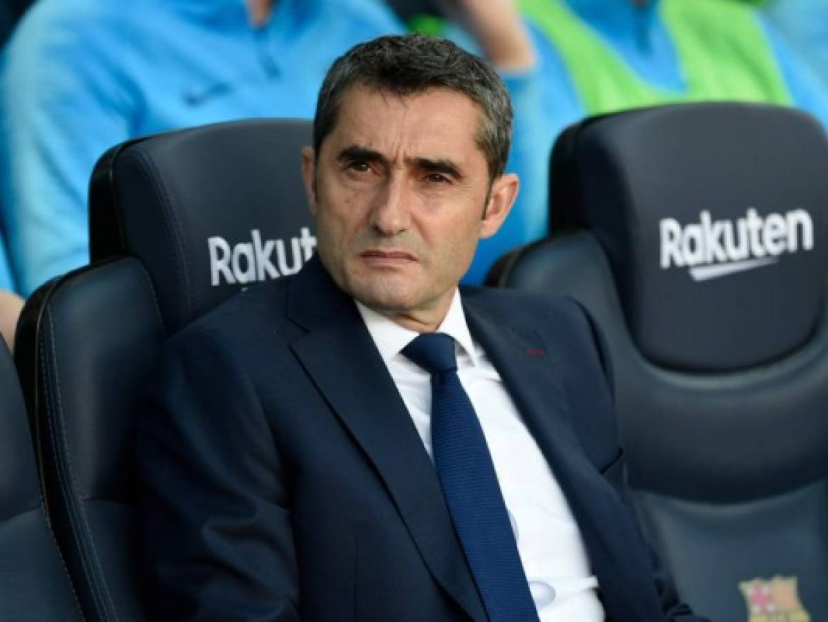 El presidente del Barcelona afirma que Valverde 'es el entrenador que queremos'