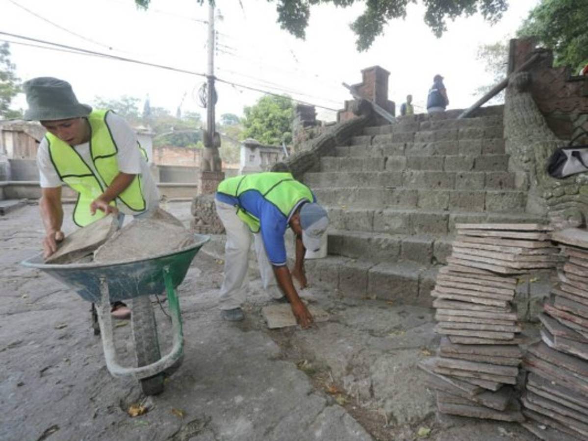 Inician el rescate del insigne parque La Concordia