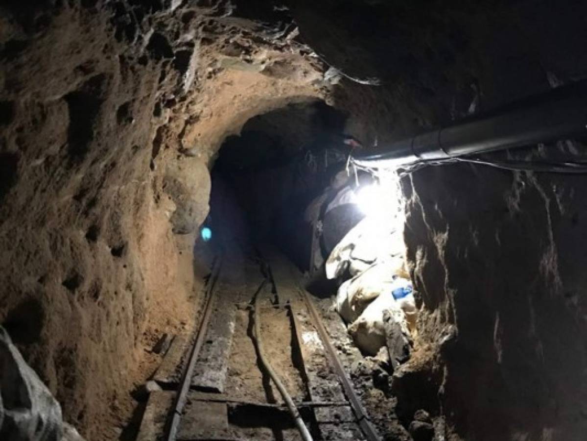 EEUU incauta drogas en túnel fronterizo con México