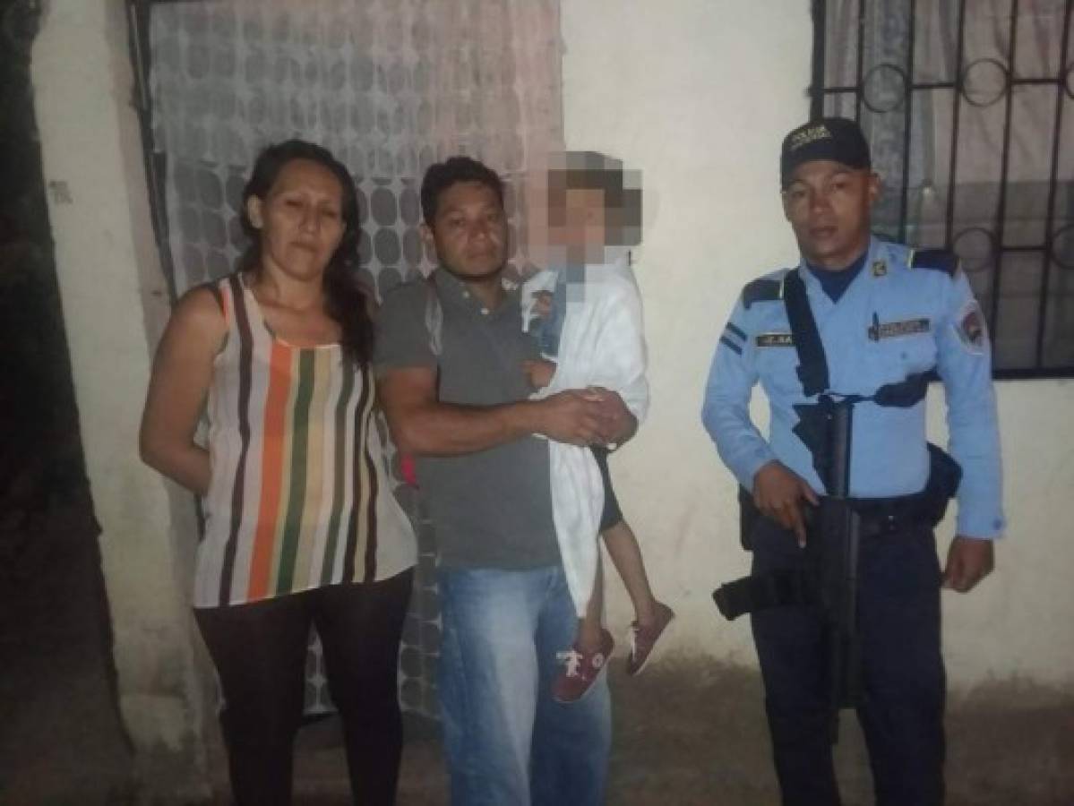 Rescatan a niña de cinco años que había sido raptada por un motociclista en la capital