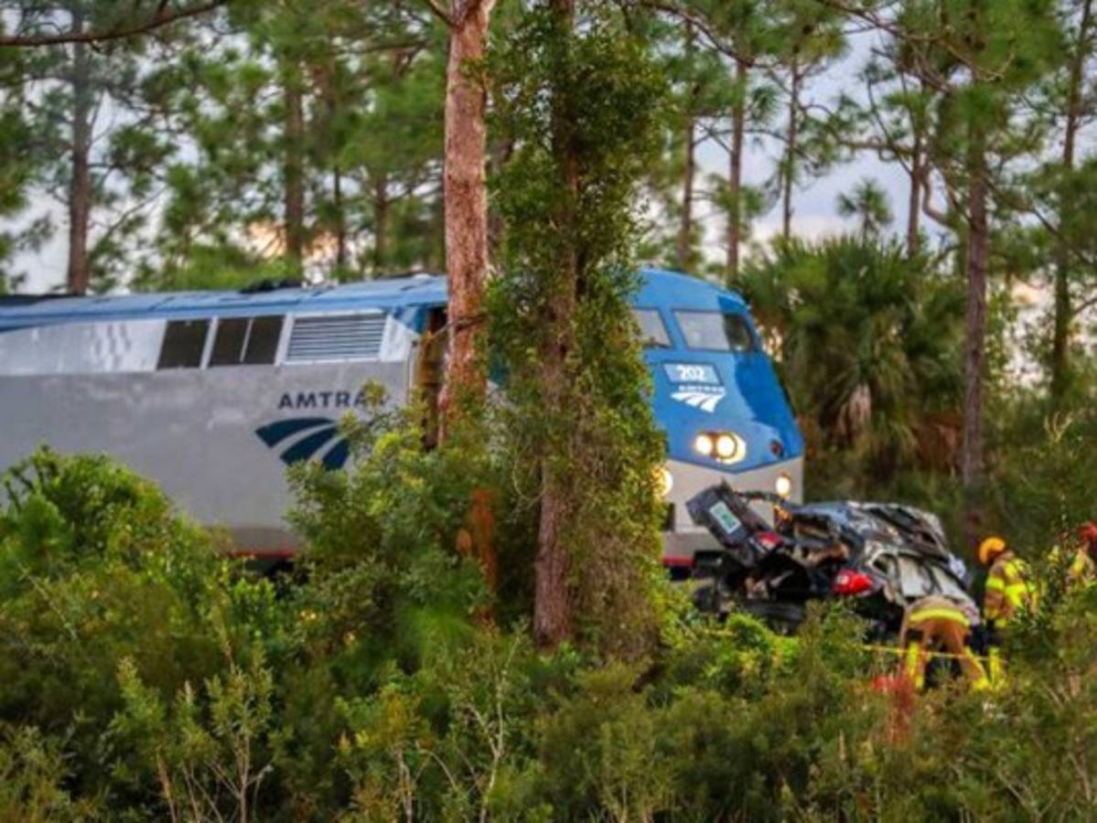 Una abuela y sus dos nietos arrollados por tren en Florida