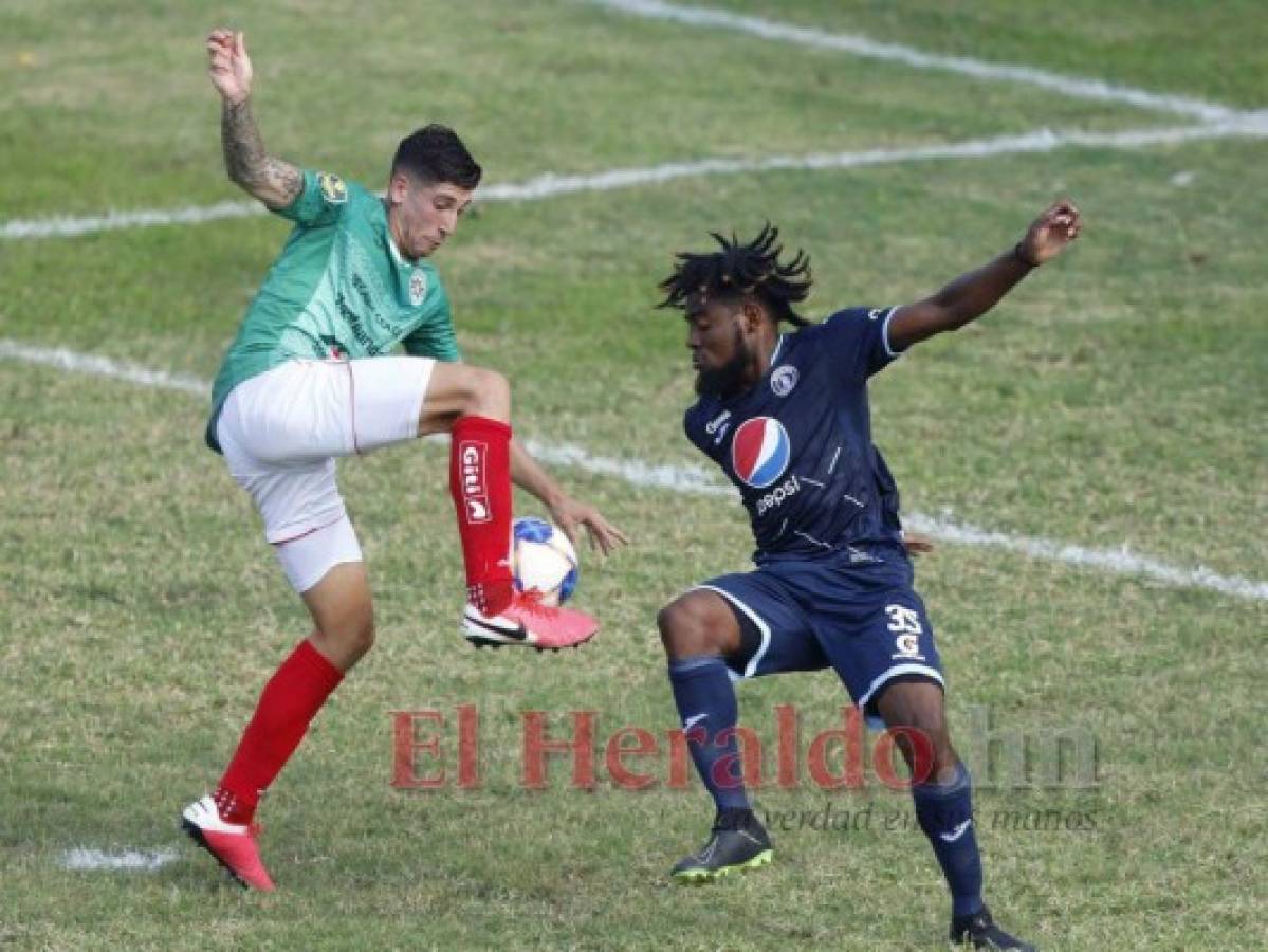 Motagua vence 2-1 al Marathón