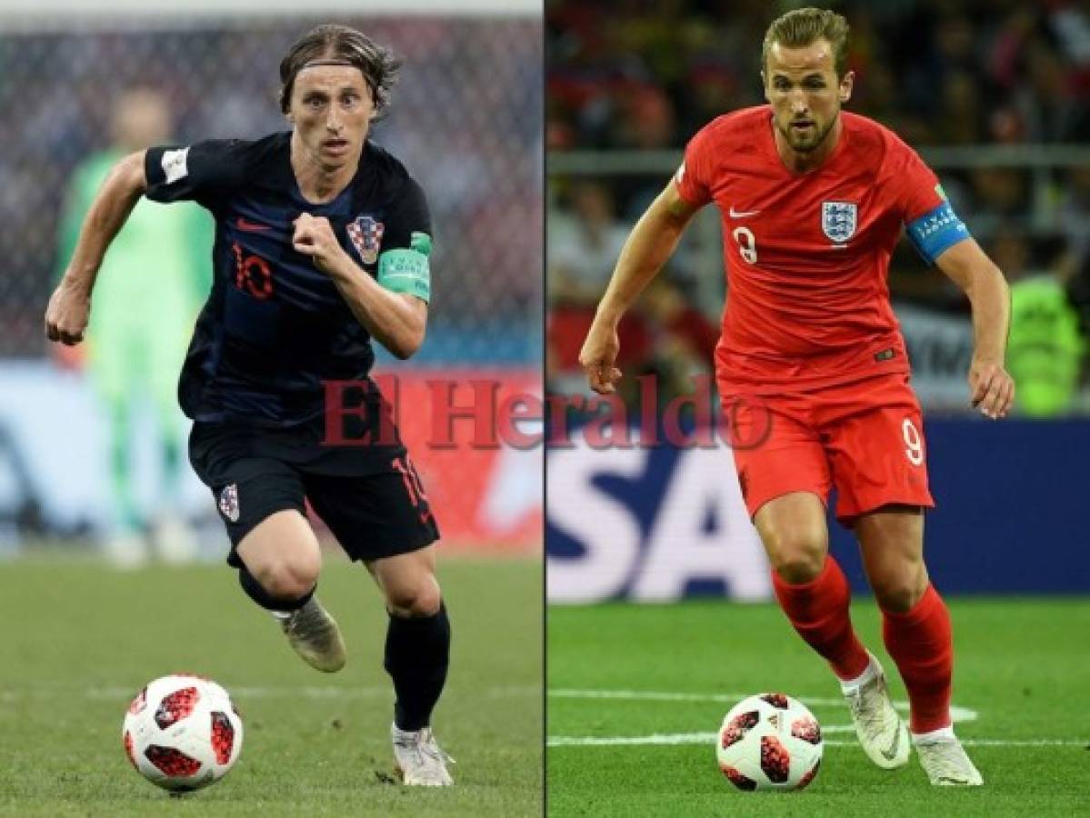 Croacia e Inglaterra vibran en semifinales en Mundial de Rusia 2018