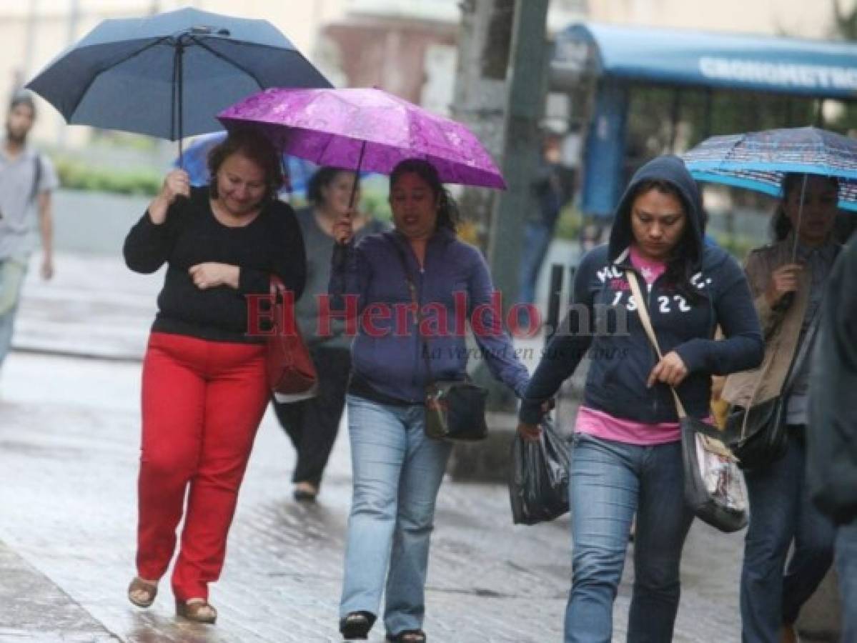 Alerta verde para cinco departamentos de Honduras por ingreso de frente frío